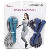 Wholesale - 2pk GLACIER/DEEP DAWN SPEED JUMP ROPE C/P 36, UPC: 193242906282